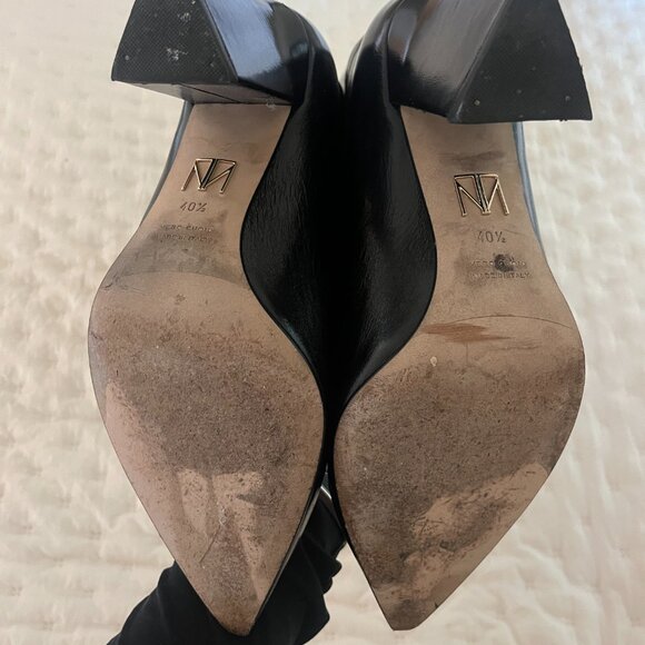 Like New Tamara Mellon Patent Leather Boots 'Pillar' - Picture 9 of 15